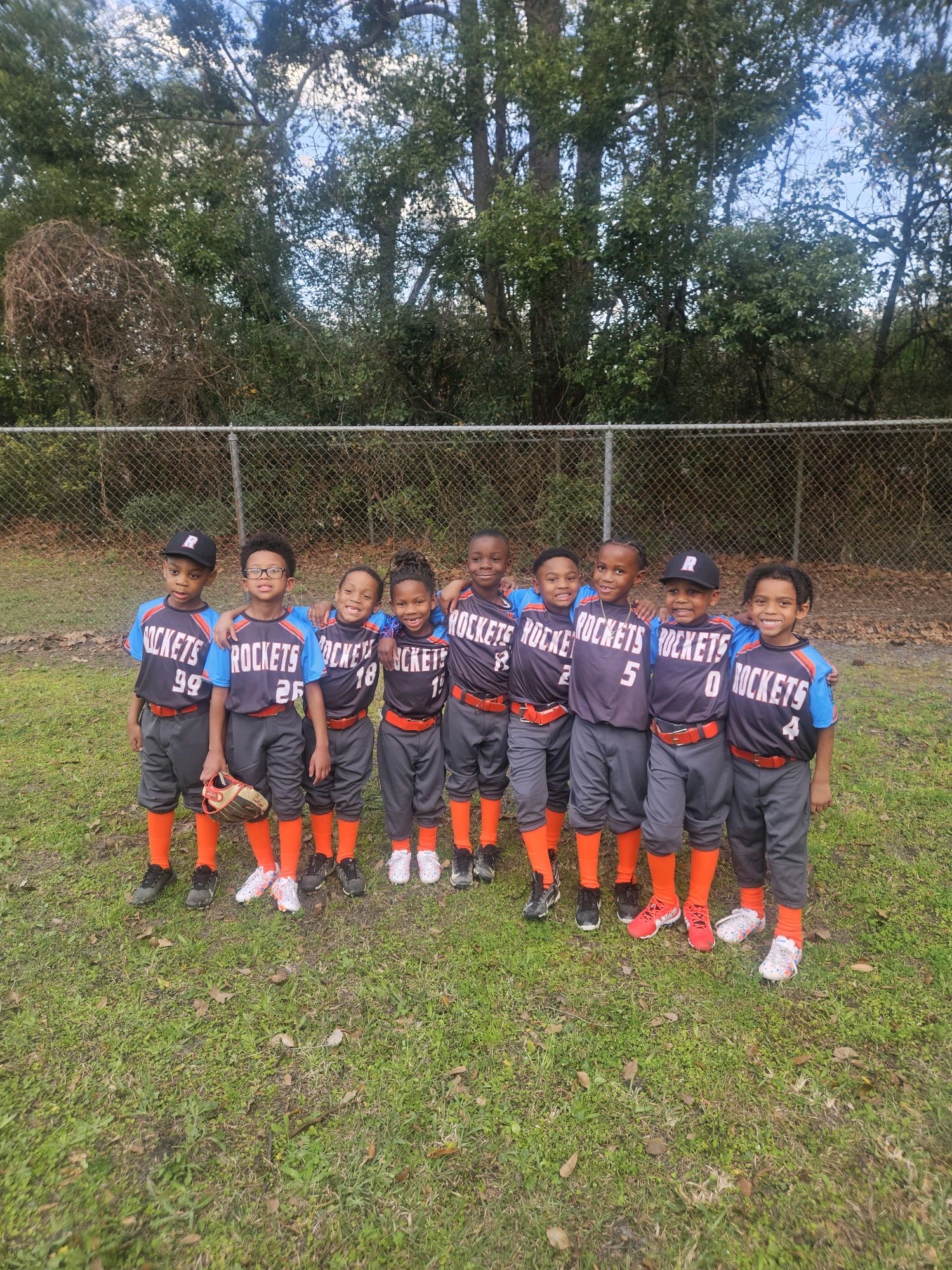 Rockets youth team lineup